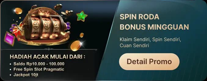 LUCKYSPIN!! RODA BONUS MINGGUAN
